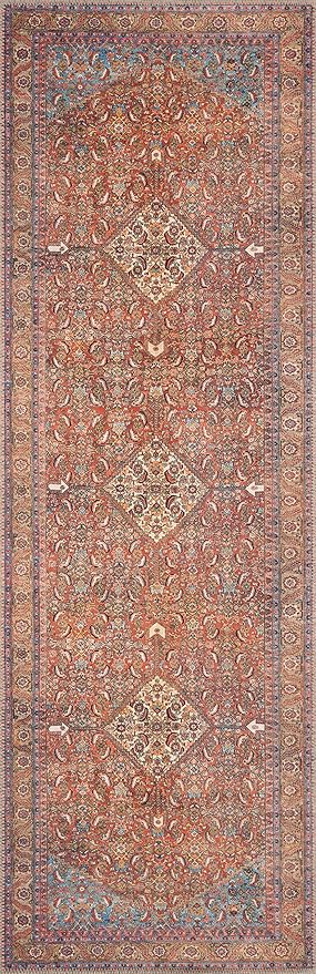 Loloi Loren Collection LQ-06 Red/Multi 5'-0" x 7'-6" Area Rug