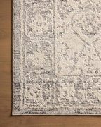 Loloi Magnolia Home by Joanna Gaines Gigi Collection GIG-02 Ivory/Stone 4'-0" x 6'-0" Accent Rug