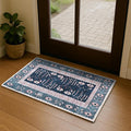 Washable Area Rug, Modern Farmhouse, Vintage, Turkish, Bohemian, Distressed, Oriental, Traditional, Rugs for Living Room, Dining, Bedroom, Office, Entryway, Foyer, (862CN, 2' x 3')