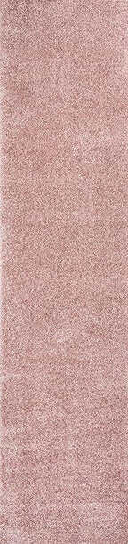 JONATHAN Y Haze Solid Low-Pile Pink Runner Rug 2x10, Coastal,Bohemian,Minimalist,Classic, Easy-Cleaning for Living Room,Bedroom,Kitchen,Pet Friendly,Non-Shedding (SEU100P-210)