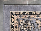 Unique Loom Sialk Hill Collection Area Rug - Washington (2' 11" x 16' 5" Runner Gray/Black)