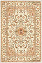 COMSLE Boho Area Rug, 2 x 3 Ft Machine Washable Rugs for Entryway Faux Wool Small Rugs Distressed Throw Rug Non-Slip Floor Carpet for Indoor Bedroom Kitchen Living Room