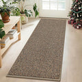 BEQHAUSE Hallway Runner Rugs 2x6, Hallway Rug Non-Slip Washable(Rolled-Up NO Creases), Runner Rug Absorbent Stain Resistant Hall Rug Carpet Runner, Entryway Rugs Floor Mat Laundry Room Rugs, Taupe