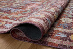 Loloi Rifle Paper Co. Maison Collection MAO-06 Red 7'-6" x 9'-6", .19" Pile Height, Area Rug