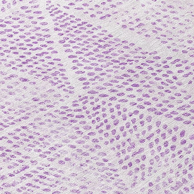 Addison Rugs Chantille ACN591 Purple 2'6" x 3'10" Indoor Outdoor Area Rug, Easy Clean, Machine Washable, Non Shedding, Bedroom, Living Room, Dining Room, Kitchen, Patio Rug