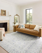Loloi Rifle Paper Co. Maison Collection MAO-03 Rosette Ivory 8'-4" x 11'-6", .19" Pile Height, Area Rug