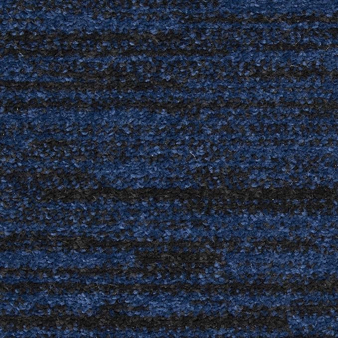 Nourison Home Nourison Essentials Midnight Blue 7' x Square Area Rug - Easy Clean, Non Shedding, Bed Room, Living Room, Dining Room, Kitchen (7' x Square)