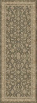 Kuden 2'6"x7' Runner Rug, Machine Washable Area Rug with Non-Slip Backing, Vintage Style, Soft, Easy Clean, Low Pile Rug for Hallway, Entryway, Kitchen, Bedroom
