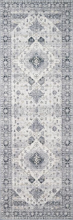 Loloi Skye Collection SKY-02 Silver/Grey 8'-0" x 8'-0" Round Area Rug
