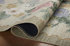 Loloi Rifle Paper Co. Rosa Collection RSA-02 Cream/Multi 8'-4" x 11'-6" Area Rug