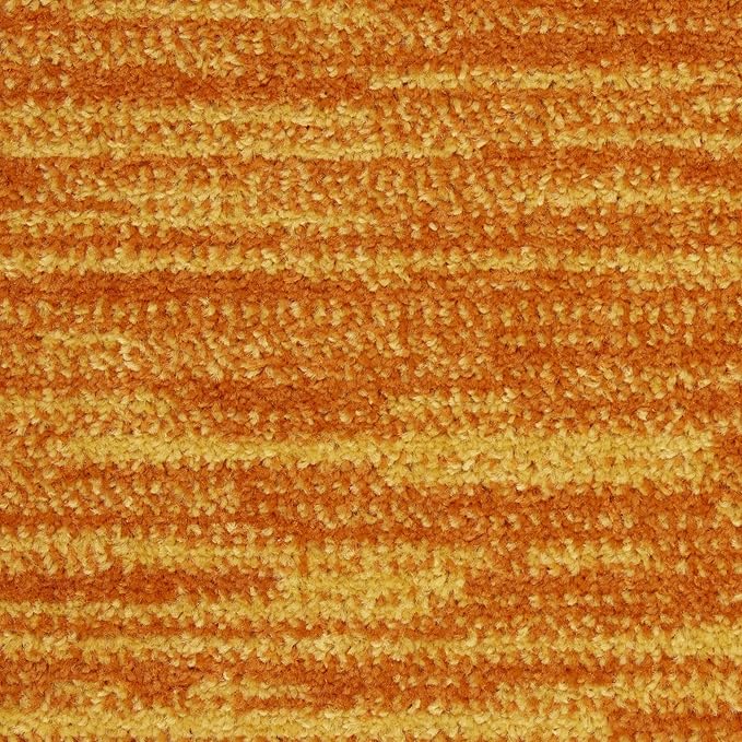 Nourison Home Nourison Essentials Sunburst 2'2" x 14' Area Rug - Easy Clean, Non Shedding, Bed Room, Living Room, Dining Room, Kitchen (14' Runner)