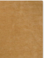 Rugsotic Carpets Hand Knotted Gabbeh Wool 9'x12' Area Rug Solid Gold L00111