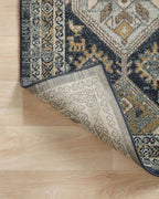 Loloi Jocelyn Collection JOC-02 Navy/Blue 5'-5" x 7'-6" .38" Thick Area Rug