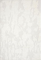 Abani Nomad Cream Area Rug 6' x 9' for Living Room, Bedroom - Abstract Pattern - Durable & Easy to Clean