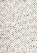 SAFAVIEH Adirondack Collection Area Rug - 3' x 5', Ivory & Dark Green, Chevron Design, Non-Shedding & Easy Care, Ideal for High Traffic Areas in Living Room, Bedroom, Dining (ADR104X-3)