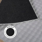 CAMILSON Modern Gray Non Slip Door Mat Rug 2x3 Ultra Soft High Pile Entryway Rugs Non Skid Rubber Backing Durable & Easy to Clean Carpet for Kitchen Bathroom Indoor Use (2 x 3 Gray)