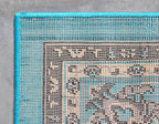 Unique Loom Sialk Hill Collection Area Rug - Washington (4' 1" x 6' 1" Rectangle Turquoise/Black)