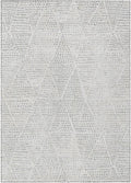 Addison Rugs Chantille ACN591 Silver 9' x 12' Indoor Outdoor Area Rug, Easy Clean, Machine Washable, Non Shedding, Bedroom, Living Room, Dining Room, Kitchen, Patio Rug
