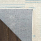 Nourison Home Nordic Ivory Blue 8' x 10' Area Rug - Easy Clean, Non Shedding, Bed Room, Living Room, Dining Room, Kitchen (8' x 10')