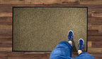 WaterHog Diamond | Commercial-Grade Entrance Mat with Rubber Border – Indoor/Outdoor, Quick Drying, Stain Resistant Door Mat (Camel, 2' x 3')