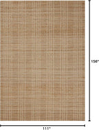 Loloi Chris Loves Julia Judy Collection JUD-01 Natural/Cream 9'-3" x 13' Area Rug