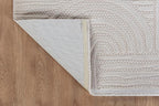 Modern Indoor Rug Orbit 6x9 Area Rugs for Living Room Luxury Kitchen Bedroom Durable Soft Geometric Durable Low and High Pile Stain Resistant Non Shedding Area Carpet 6x9