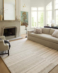 Loloi Chris Loves Julia Chris Collection CHR-02 Natural/Sage 3'-6'' x 5'-6'', .50" Pile Height, Accent Rug