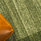 Rugs.com Angelica Collection Rug – 10 Ft Runner Light Green Medium Rug Perfect for Hallways, Entryways