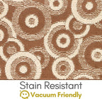 Custom Size Long Brown Hallway Runner Rug | Cut to Length 2'3" x 13' (Runner) | Non-Slip & Machine Washable | REMNAZ