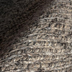 Nuloom Penelope Grey/Brown, 8'6" x 11'6", Hand-Braided, Wool & Cotton, Textured and Earthy, High Traffic, Stain Resistant, Easy Clean, Durable Area Rug for Bedroom, Living Room, Dining, Entryway