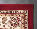 Unique Loom Sialk Hill Collection Area Rug - Washington (2' 2" x 3' 1" Rectangle Burgundy/Cream)