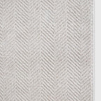 Well Woven Custom Size Hallway & Stair Runner- Harlow Pompeii Ivory 27 Inches Wide x 25 Feet Long Runner (27" x 25') Runner Rug - Modern Chevron Pattern, Ultra-Soft, Easy-Clean