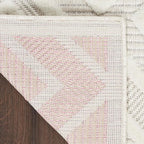 Nourison Home Versatile Ivory White 6' x 9' Area Rug - Easy Clean, Non Shedding, Bed Room, Living Room, Dining Room, Kitchen (6' x 9')