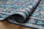 Loloi Rifle Paper Co. Maison Collection MAO-06 Blue/Multi 2'-3" x 3'-9", .19" Pile Height, Accent Rug