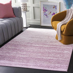 SAFAVIEH Adirondack Collection Area Rug - 5'1" x 7'6", Cream & Purple, Modern Ombre Design, Non Shedding & Easy to Clean, Ideal for Living Room, Bedroom, Office, Dining Space (ADR113L)