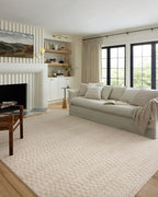 Loloi Kamala Collection KAM-05 Ivory/Natural 11'-2" x 15'-7" Area Rug