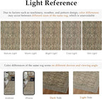 4x6 Brown Area Rug Washable Vintage Distressed Office Carpet Low Pile Entryway Non Slip Indoor Soft Retro Entrance Throw Accent Rug for Kitchen Bathroom Bedroom Dining Living Room