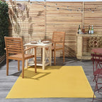 Nourison Home Nourison Essentials Yellow 4' x 6' Area Rug - Easy Clean, Non Shedding, Bed Room, Living Room, Dining Room, Kitchen (4' x 6')