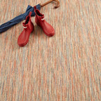 Dash & Albert Clay Multi Machine Washable Rug, 5 X 8 Feet, Multi Stripe Pattern