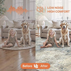 GENIMO Washable Area Rugs for Living Room, 10x14 Modern Non Slip Rugs, Low Pile Lightweight Soft Print Rug for Bedroom, Dining Room, Home Office, Blue Grey Beige