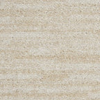 Nourison Home Nourison Essentials Ivory Beige 6' x Round Area Rug - Easy Clean, Non Shedding, Bed Room, Living Room, Dining Room, Kitchen (6' x Round)