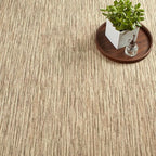 Dash & Albert Clay Natural Machine Washable Rug, 2 X 3 Feet, Natural Stripe Pattern