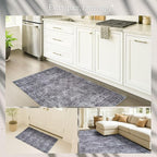 Fame Rugs Turkish Rug. Washable Vintage Oriental Antique Inspired Traditional Doormat Small Modern Area Rugs Luxury Entryway Entry Bedroom Bathroom Kitchen (396NN, 9' x 12')