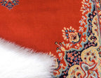Unique Loom Reza Collection Traditional Persian Style Area Rug, 9 x 12 ft, Terracotta/Ivory