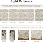 3x4 Area Rug Beige Washable Office Vintage Distressed Carpet Bedroom Indoor Neutral Medallion Floral Living Room Non Slip Retro Throw Floor Mat for Dining Room Kitchen Bathroom