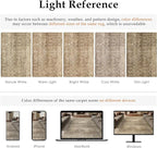 Brown 8x10 Area Rug for Living Room Washable Vintage Distressed Large Carpet Bedroom Low Pile Non Slip Indoor Soft Retro Throw Accent Rug Office Kitchen Bathroom Dining Room