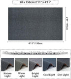 jxgzyy Commercial Outdoor Mat 2'11" x 4'11", Non Slip Front Door Mat Outside Entrance, Heavy Duty Waterproof Floor Mat for Porch, Home, Patio, Garage, Entryway, Grey