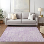 Addison Rugs Chantille ACN591 Purple 3' x 5' Indoor Outdoor Area Rug, Easy Clean, Machine Washable, Non Shedding, Bedroom, Living Room, Dining Room, Kitchen, Patio Rug