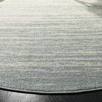 SAFAVIEH Adirondack Collection Area Rug - 6' Round, Cream & Purple, Modern Ombre Design, Non Shedding & Easy to Clean, Ideal for Living Room, Bedroom, Office, Dining Space (ADR113L)