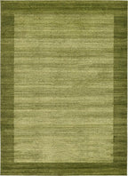 Rugs.com Angelica Collection Rug – 8' x 11' Light Green Medium Rug Perfect for Living Rooms, Large Dining Rooms, Open Floorplans